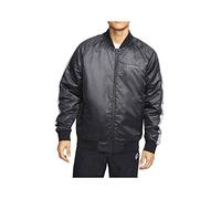 Nike M Nsw Swoosh Bmber Jkt Wvn Giacca Sportiva, Uomo, Black/Particle Grey/White, L