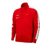 Nike M Nsw Swoosh Jkt Pk Giacca Sportiva, Uomo, University Red/White/Black/White, L