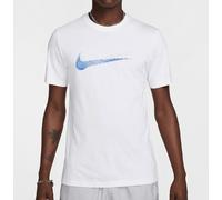 Nike M Nsw Tee 12Mo Swsh T-Shirt M/M Bianca Swoosh Uomo HQ8092-100