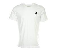 Nike M NSW Tee Club embrd FTRA - Maglietta a maniche corte per uomo, Bianco (White/Black), L