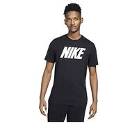 Nike M NSW Tee Icon Block, T-Shirt Uomo, Black/(White), XXL