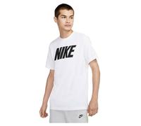 Nike M NSW Tee Icon Block, T-Shirt Uomo, White/(Black), M