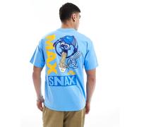 Nike - M90 - T-shirt blu con stampa L