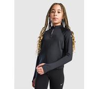 Nike Maglia 1/2 Zip Pro Dri-FIT Bambina, nero 12-13Y