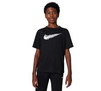 Nike Maglia A Manica Corta Dri-Fit Multi - Ragazzo, Black/White, HF8100-010, XS
