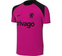 Nike Maglia A Manica Corta Football Dri-Fit Chelsea FC Strike per Ragazzo/A - Terza, Pink Prime/Pink Prime/Black/Black, FQ2629-659, S