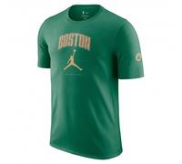 Nike Maglia Basket Nba Boston Celtics Jordan Cities Verde Oro Uomo M