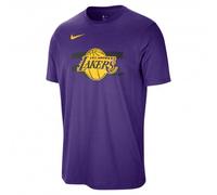 Nike Maglia Basket Nba Lakers Cts Logo Purple Uomo S