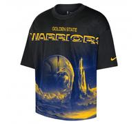 Nike Maglia Basket Nba Oroen State Boxy Nero Uomo M
