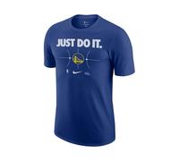 Nike Maglia Basket Nba Warriors Just Do It Blu Uomo XL