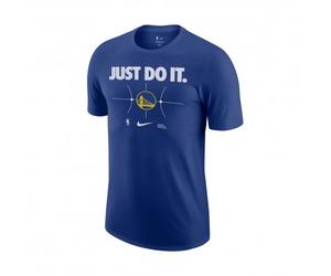 Nike Maglia Basket Nba Warriors Just Do It Blu Uomo XL