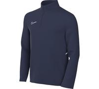 Nike Maglia da Calcio per Allenamento Dri-Fit A Manica Lunga con Zip A 1/4 Academy - Ragazzo/A, Midnight Navy/Midnight Navy/White, HJ3721-410, S