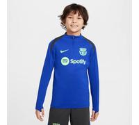 Nike Maglia da Calcio per Allenamento Dri-Fit FC Barcelona Strike per Ragazzo/A - Terza, Old Royal/Anthracite/Lime Blast, FQ2636-418, L