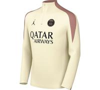 Nike Maglia da Calcio per Allenamento Jordan Dri-Fit Paris Saint-Germain Strike per Ragazzo/A - Terza, Pale Ivory/Rust Pink/Black, FQ2638-111, XS