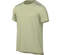 Nike Maglia da Running A Manica Corta Dri-Fit Miler - Uomo, Olive Aura/Reflective Silv, AJ7565-371, S