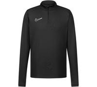 Nike Football - Academy 25 Dri-FIT - Top a maniche lunghe nero con zip corta S