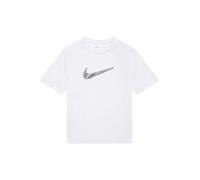 Maglietta per ragazzi Nike Boys Dri-FIT Multi Short Sleeve - white/black - Bianco (M)