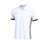 Nike Dri-Fit Academy 25 Polo, White/Black/Wolf Grey/Black, S Uomo