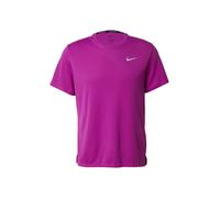 NIKE Maglia funzionale 'MILER' grigio argento / lilla neon Uomo NIKE XXL
