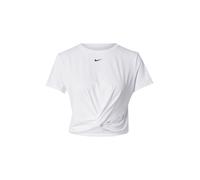 Nike - One Training Dri-FIT - T-shirt bianca con dettaglio attorcigliato sul davanti-Bianco L