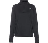 Nike Swift Elmnt Felpa, Nero/Silv Riflettente, L Donna