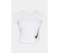 NIKE Maglia funzionale 'TEMPO SWOOSH' nero / bianco Donna NIKE XL
