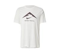 NIKE Maglia funzionale 'TRAIL' marrone scuro / bianco Uomo NIKE M marrone scuro / bianco