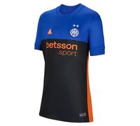 Nike Maglia Maniche Corte Inter 4 Blu Arancio Bambino M
