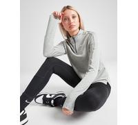 Nike Maglia Maniche Lunghe 1/2 Zip Fitness Bambina Junior, grigio
