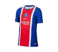 Nike Maglia per Bambini PSG Dri-Fit SS Stadium, Old Royal/Bianco/Rosso University, 13/15 Anni