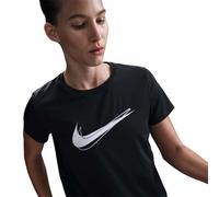 Top da running a manica corta Dri-FIT Nike One Swoosh - Donna - Nero S (IT 40-42)