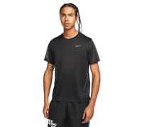 Nike Maglia Running Miler Breathe Nero Reflective Argento Uomo L