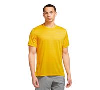 Nike Maglia Running Miler Breathe Vivid Sulfur Reflective Argento Uomo L