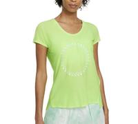Nike Maglia Running Miler Icon Clash Bianco Donna M