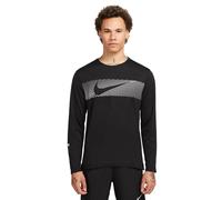Nike Running - Miler Dri-FIT Flash - Top a maniche lunghe nero S