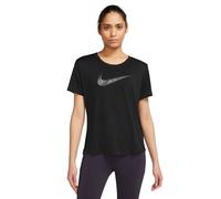 Nike Maglia Running Mm Run Swoosh Nero Bianco Donna M