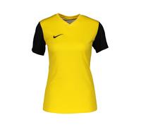 Nike W Nk DF Tiempo Prem II JSY SS in Jersey, Giallo/Nero/Nero, S Donna