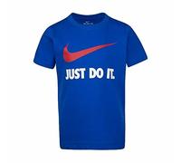 NIKE Maglietta a Maniche Corte per Bambini NKB Swoosh Blu