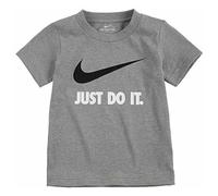 Nike Maglietta a Maniche Corte per Bambini Swoosh JDI SS Grigio