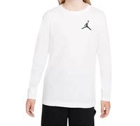 NIKE Maglietta a Maniche Lunghe per Bambini Jumpman Air Bianca, Taglia 10-12 Anni