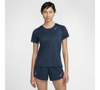 Nike Maglietta da Donna Dri-Fit Race SS Armory Navy/Reflective Silver, XS