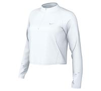 Nike Maglietta da Donna W Nk Tempo DF Hz TP White/Reflective Silv, M