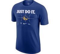 Nike Maglia Basket Nba Warriors Just Do It Blu Uomo XL