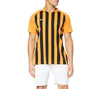 Nike Striped Division Iii Short Sleeve T-shirt Giallo XL Uomo