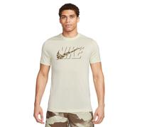 Nike Maglietta Palestra Logo Camou Beige Uomo L