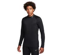 Nike Maglietta Palestra Manica Lunga Mock Nero Uomo XL