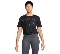 Nike Maglietta Palestra Nike Pro Train Crop Nero Donna M
