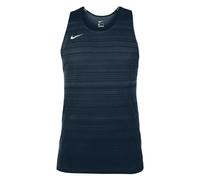 Nike Canotta da running Stock Dry Miler NT0300-451 Blu Navy Uomo XL