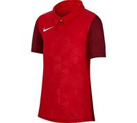 Nike Maglietta Unisex per Bambini Trophy IV Jersey SS, Unisex - Bambini, Maglietta, BV6749-657, University Red/Team Red/(White)., 8-10 Anni