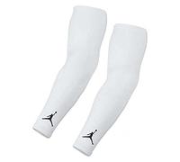 Nike, Manicotti Jordan Shooter Unisex Adulto, 101 Bianco/Nero, S/M